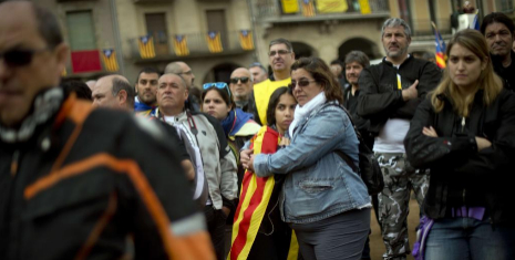 Una de las celebraciones de hoy en el Da Nacional de Catalua.