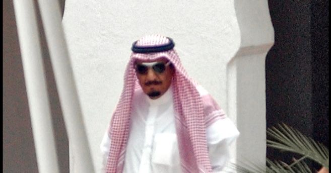 El rey Salman, en las calles de Marbella, en 2007.