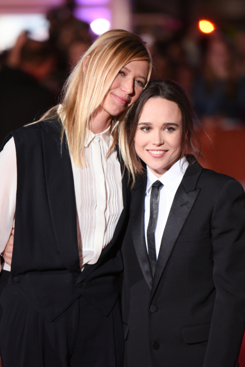 Ellen Page y Samantha Thomas en la 'premiere' de...