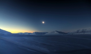 Eclipse total de Sol en Svalbard