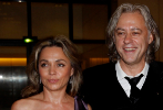 Bob Geldof y su mujer, Jeanne Marine.