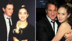 Sean Penn, a la izquierda con Madonna y a la derecha con su hija...