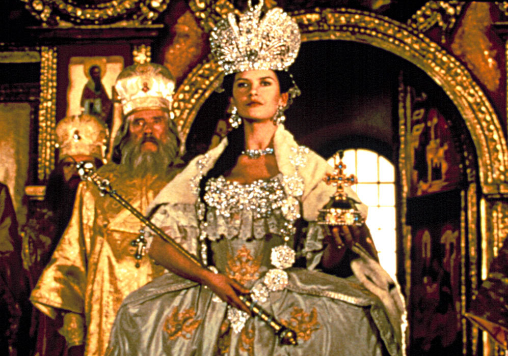 En 1996, encarn el papel de Catalina II en la pelcula 'Catalina la...
