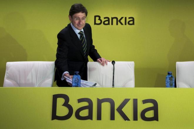 Ignacio Goirigolzarri, presidente de Bankia, en la Junta General...