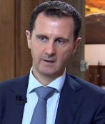 El presidente sirio, Bashar Asad, durante una entrevista.