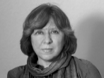 La periodista bielorrusa Svetlana Alexijevich.