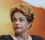 La presidenta brasilea durante la ceremona de presentacin del...