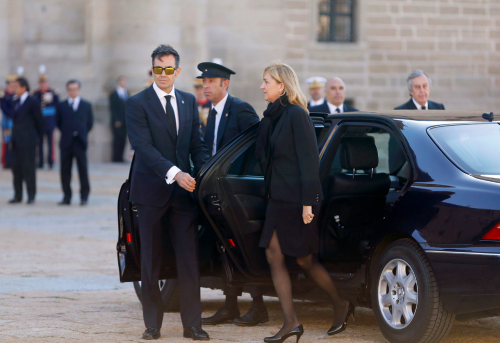 La Infanta Cristina ha sorprendido con su asistencia al funeral, ya...
