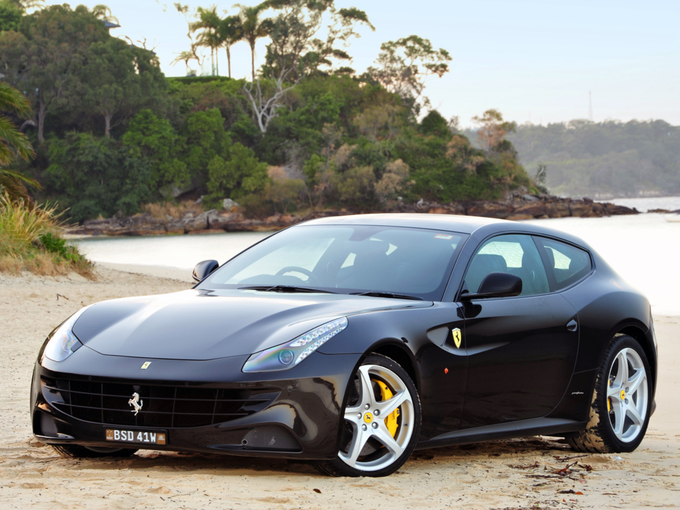 Uno de los dos modelos de Ferrari que sern subastados.