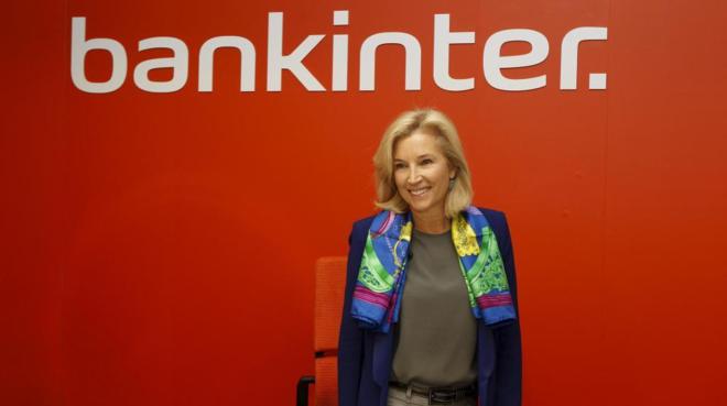 La consejera delegada de Bankinter presenta los resultados de la...