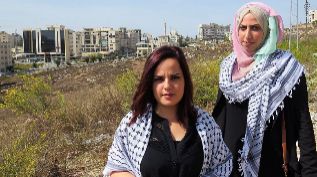 Dos jvenes palestinas que se han unido a la nueva &#039;Intifada...