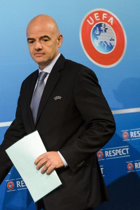 GIANNI INFANTINO: el italo-suizo de 45 aos es el plan B de la UEFA....