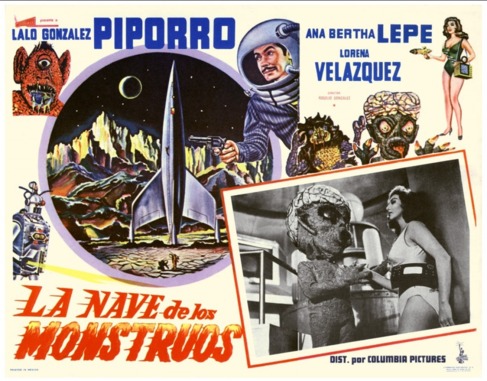 'La nave de los monstruos' (1960). Monstruos de Marte, vampiros del...
