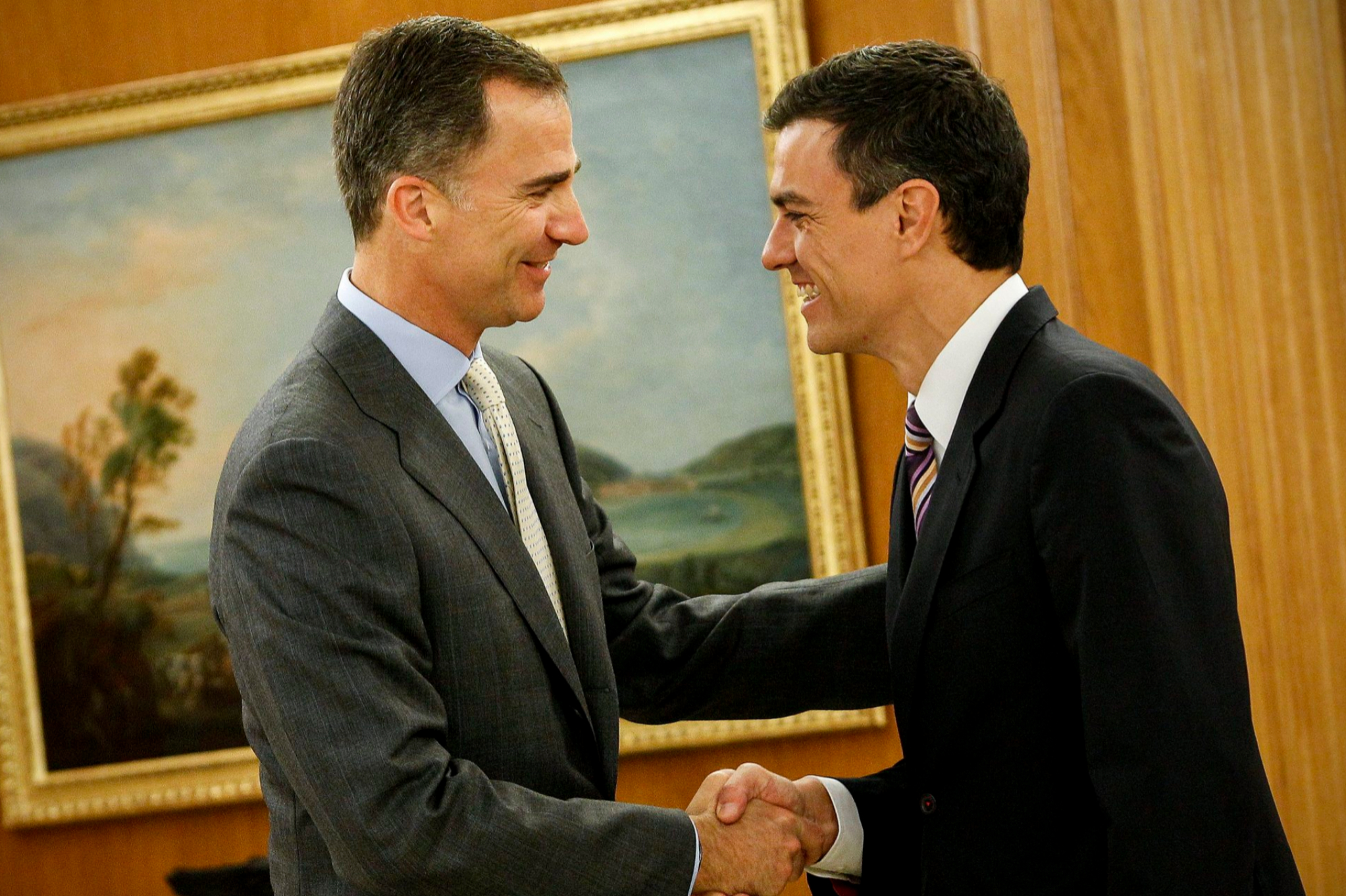 El rey felipe vi recibe en zarzuela al recién... | Espana | EL MUNDO