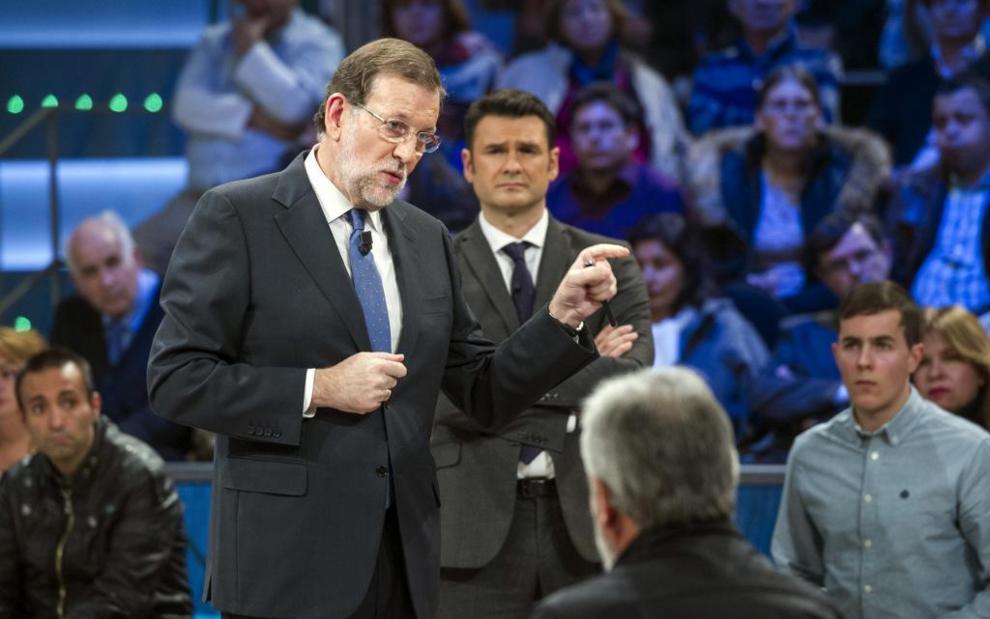 Mariano Rajoy, en La Sexta Noche.