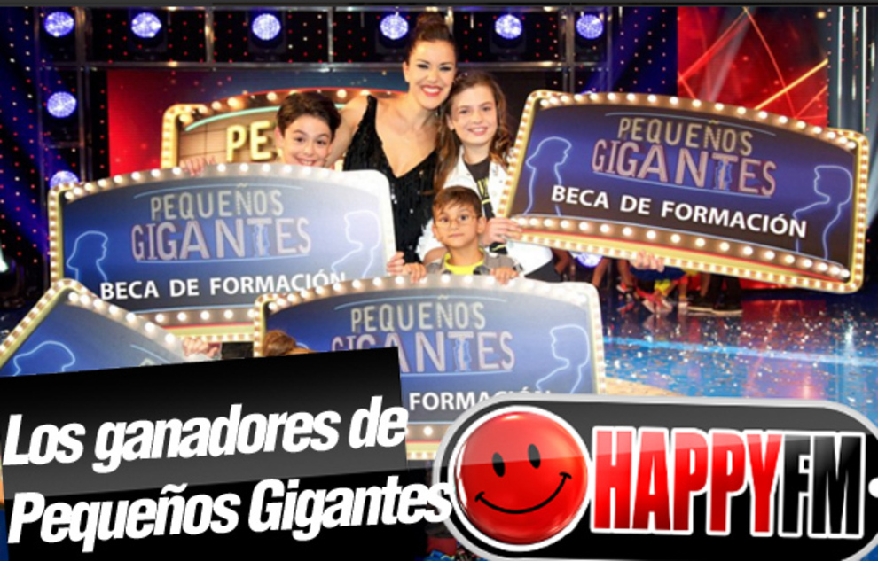 Pequeños Gigantes Final de Finales con Dos Ganadores