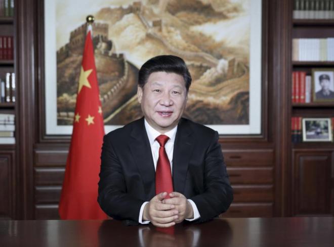 El presidente Xi Jinping, presidente de China, en su discurso de ao...