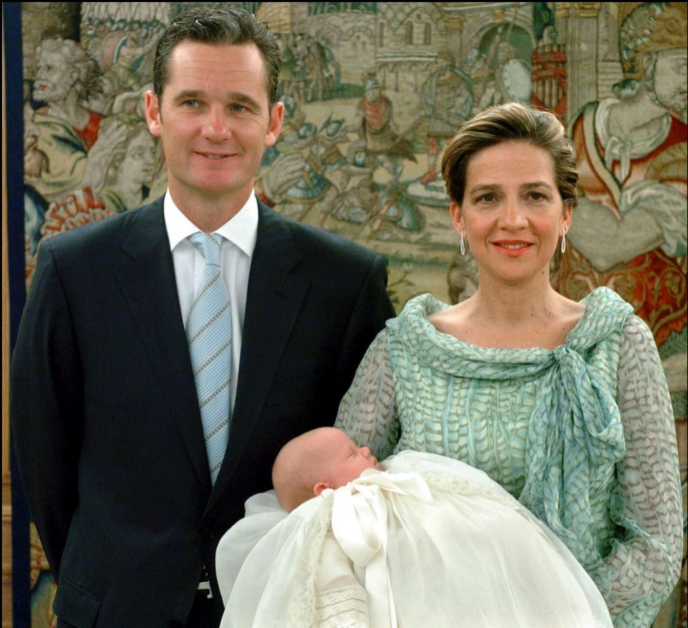 La primera hija de los duques de Palma llamada Irene naca en 2005.