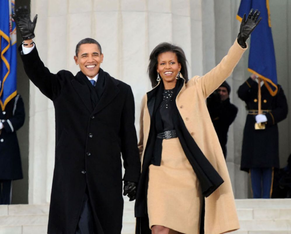 A finales de 2008, su marido, Barack Obama, se convirti en el primer...
