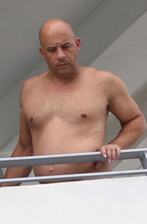 <strong> Vin Diesel.</strong> No hay hroes de accin con pelo?...