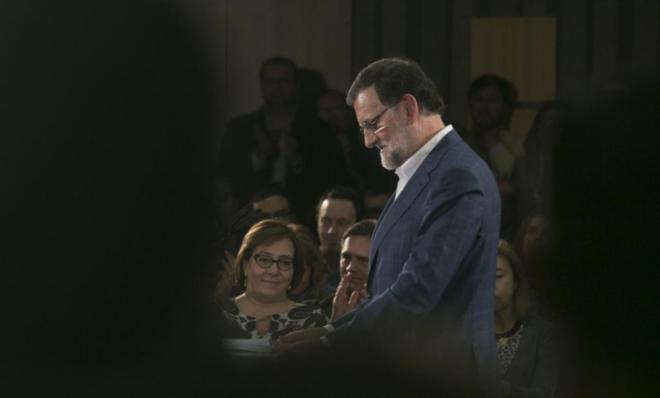 Mariano Rajoy, el pasado sábado en Córdoba.