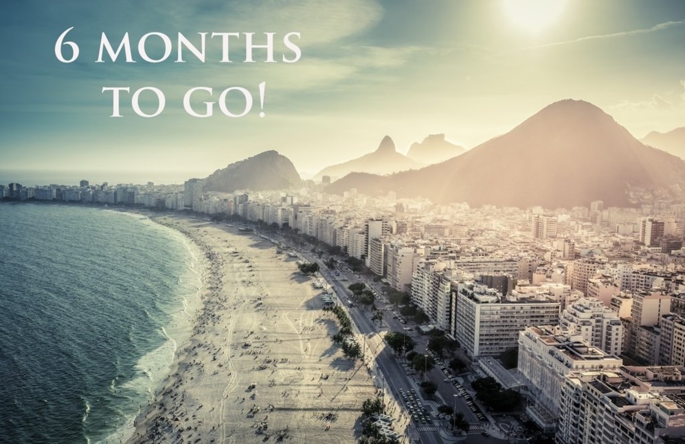 Seis meses para que empiecen los Juegos Olmpicos de Brasil.