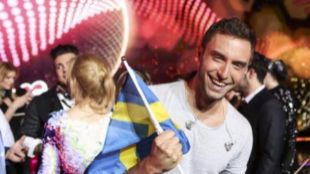 El sueco Mns Zelmerlw, ganador del Festival de Eurovisin de...