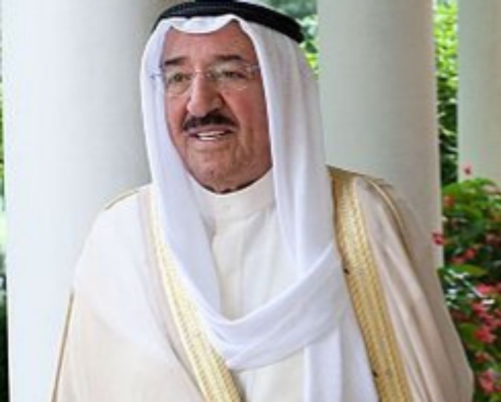 DABI SABAH AL-AHMAD AL-YABER AL-SABAH: Emir del Estado de Kuwait....