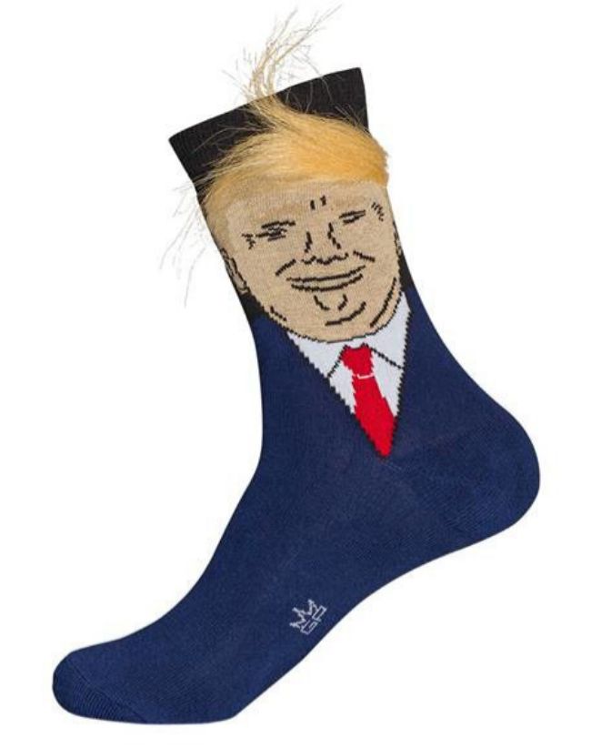 Calcetines la cara (y el pelo) de Trump otras locuras del marketing - Trump. Los únicos c... | papel/todologia | ELMUNDO