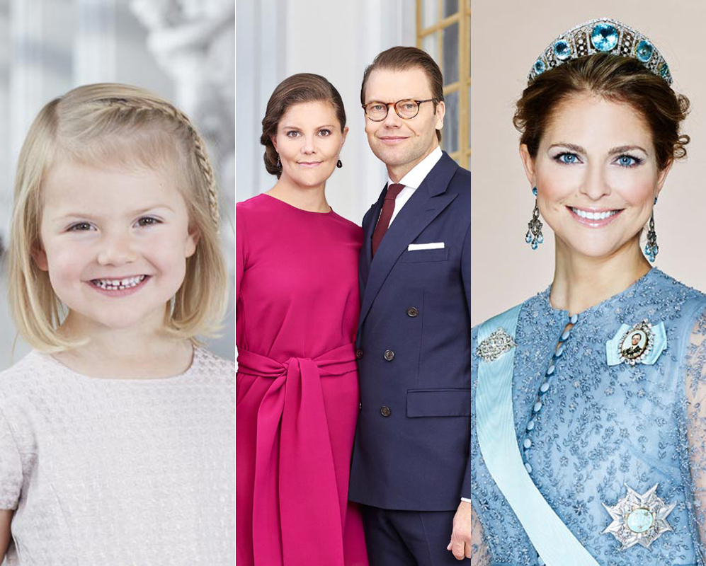 La Casa Real sueca ha subido estas fotografas a su pgina oficial...