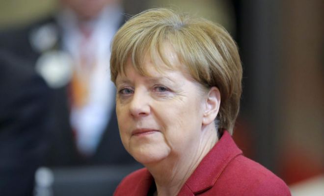 La canciller alemana, Angela Merkel, en Bruselas (Blgica).