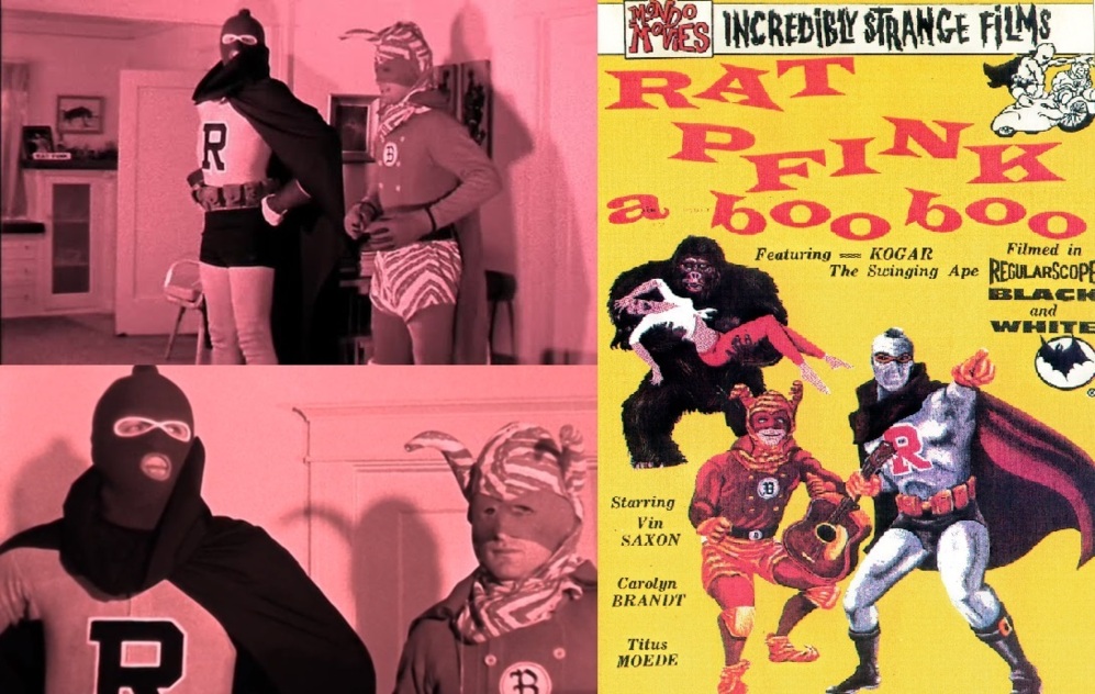 10.	'Rat Pfink y Boo Boo' (1966): Otro par de superhéroes horteras...