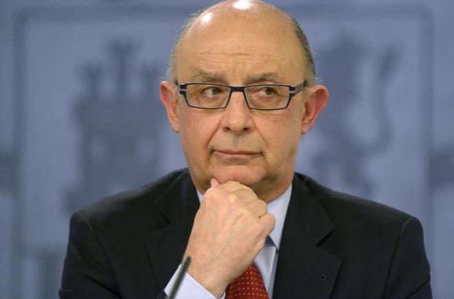 Cristbal Montoro, ministro de Hacienda.