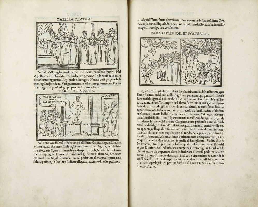 Xilografas del 'Libro de Polfilo' (Francesco Colonna), Venecia,...