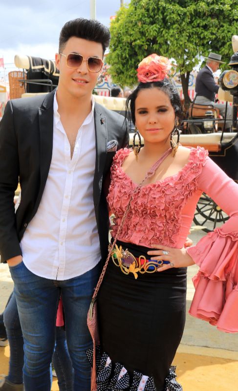 Gloria Camila y su novio, Kiko jimnez.