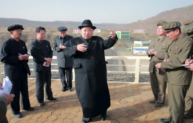 El lder norcoreano, Kim Jong-un