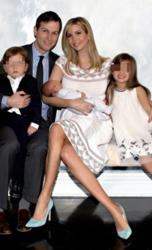 Ivanka Trump ha compartido en las redes su primera foto como familia...