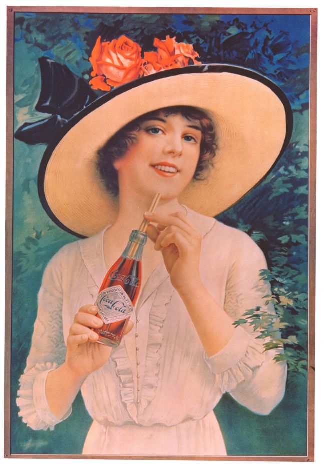 Publicidad de Coca Cola del ao 1914. Cuando se lanz al mercado, la...