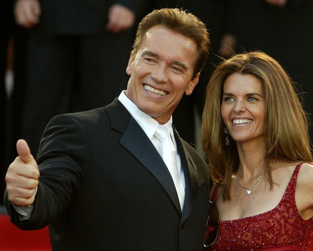Arnold Schwarzenegger y Maria Shriver. El reconocimiento de un hijo...