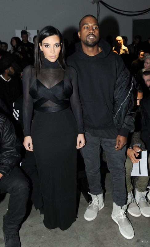 Kim Kardashian y Kanye West. Est claro que el amor entre la pareja...