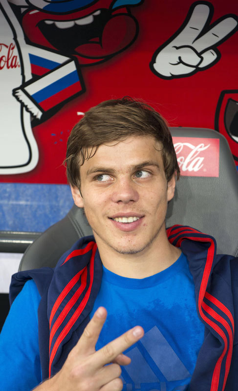 Aleksandr Kokorin (25). Al delantero de la seleccin de Rusia le han...