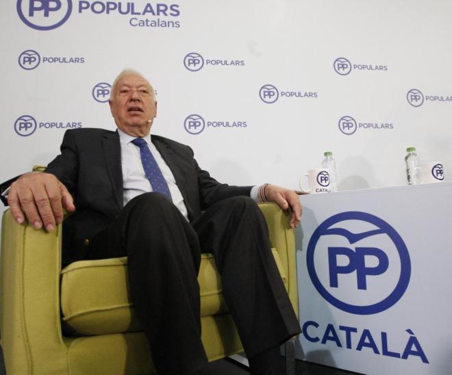 Jos Manuel Garca-Margallo, en un acto del PP en Barcelona.