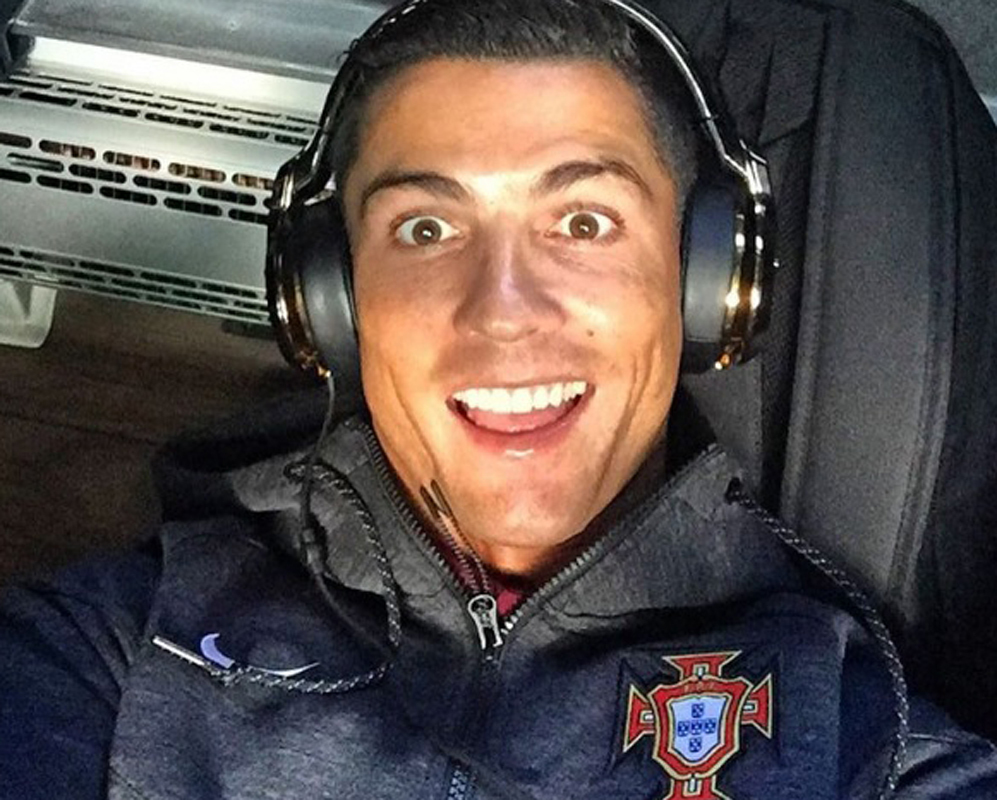 Aparentemente, la felicidad de Cristiano Ronaldo no est slo en...
