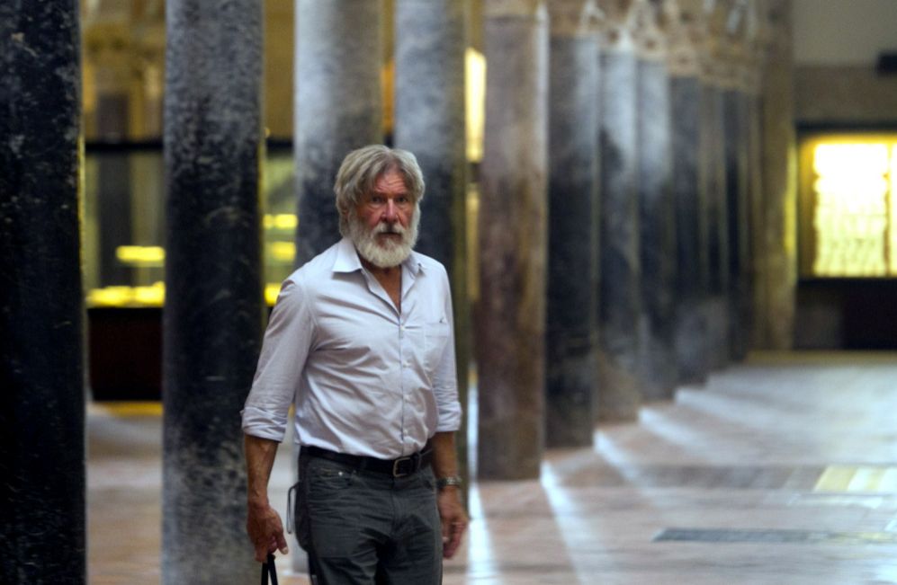Tras su visita a Madrid, Toledo y Segovia, el actor Harrison Ford y su...