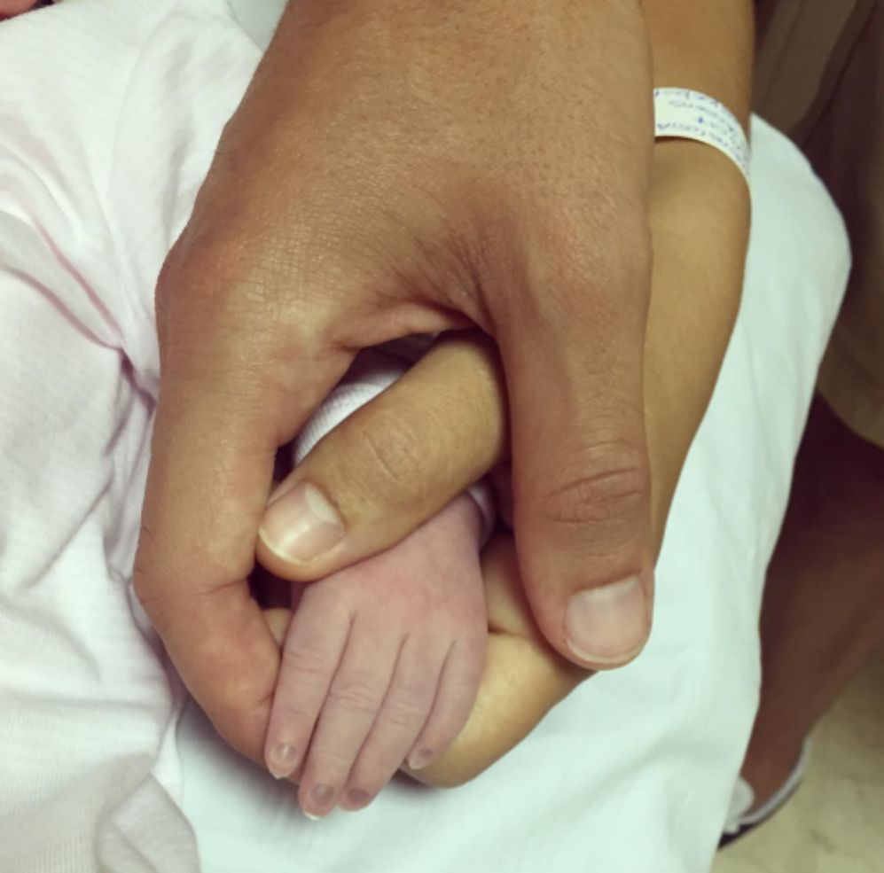 Malena Costa ha dado a luz a su hija. Su prometido, el futbolista...