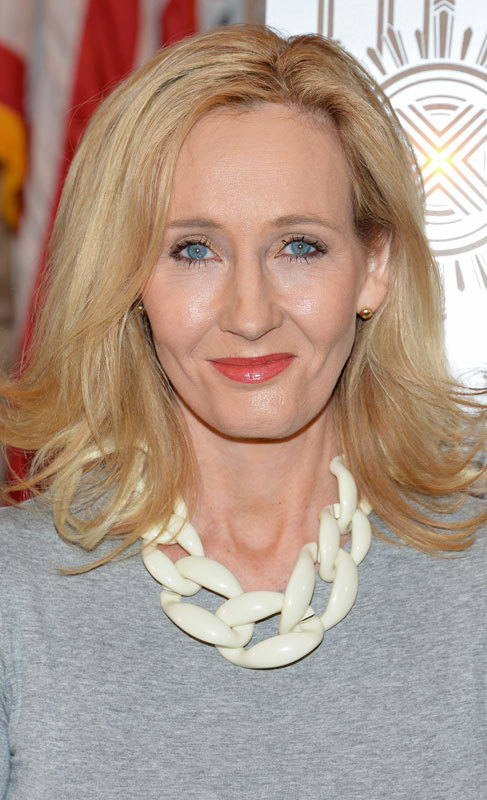 J.K. Rowling, autora de los libros del mago 'Harry Potter': "Nunca he...