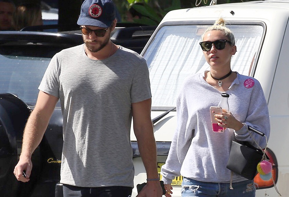 Estn juntos? No estn juntos? Liam Hemsworth y Miley Cyrus...