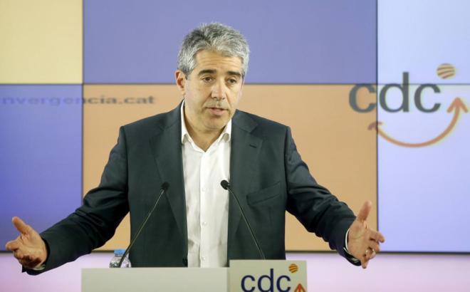 El cabeza de lista de CDC por Barcelona a las elecciones generales,...