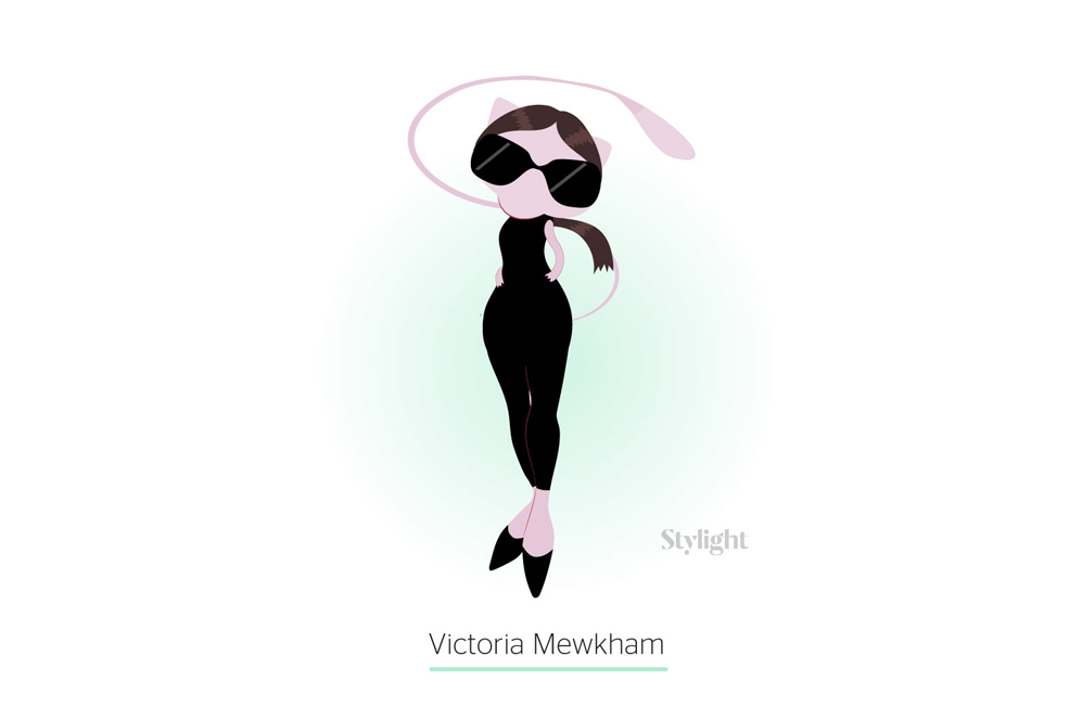 Victoria Beckham es Victoria Mewckham, un pokmon que adora ser el...