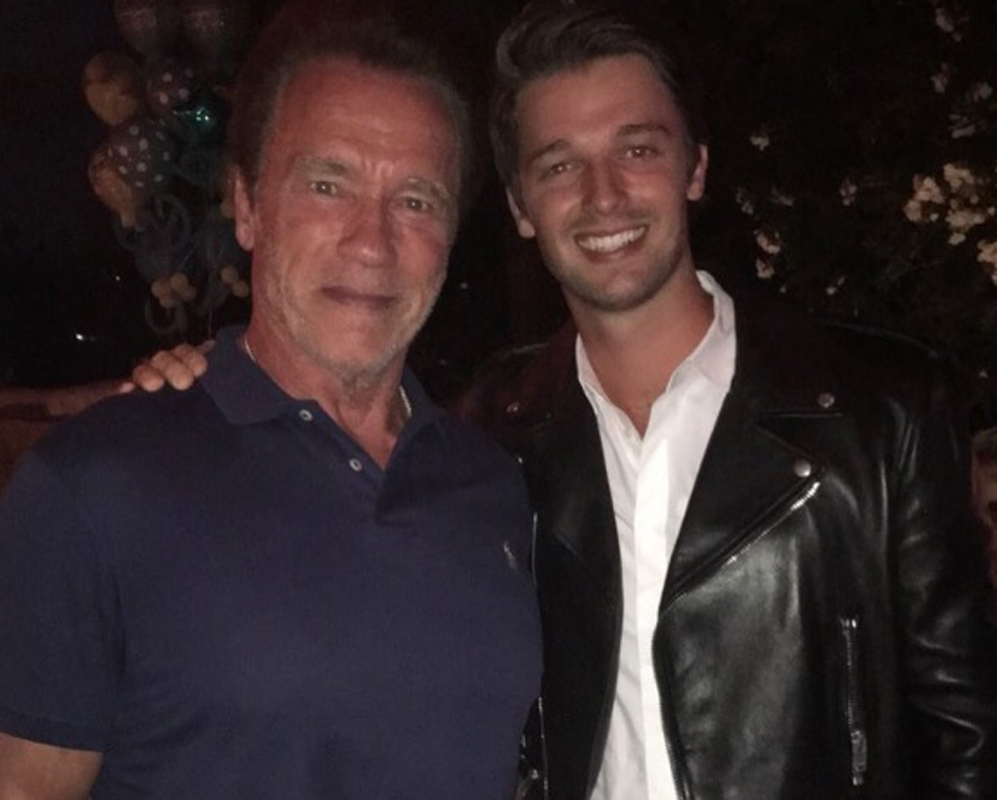 Patrick Schwarzenegger ha felicitado a su padre Arnold por el da de...